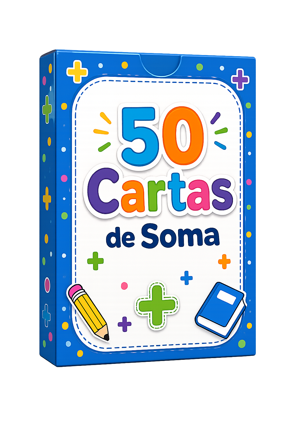 Caixa do produto 50 Cartas de Soma